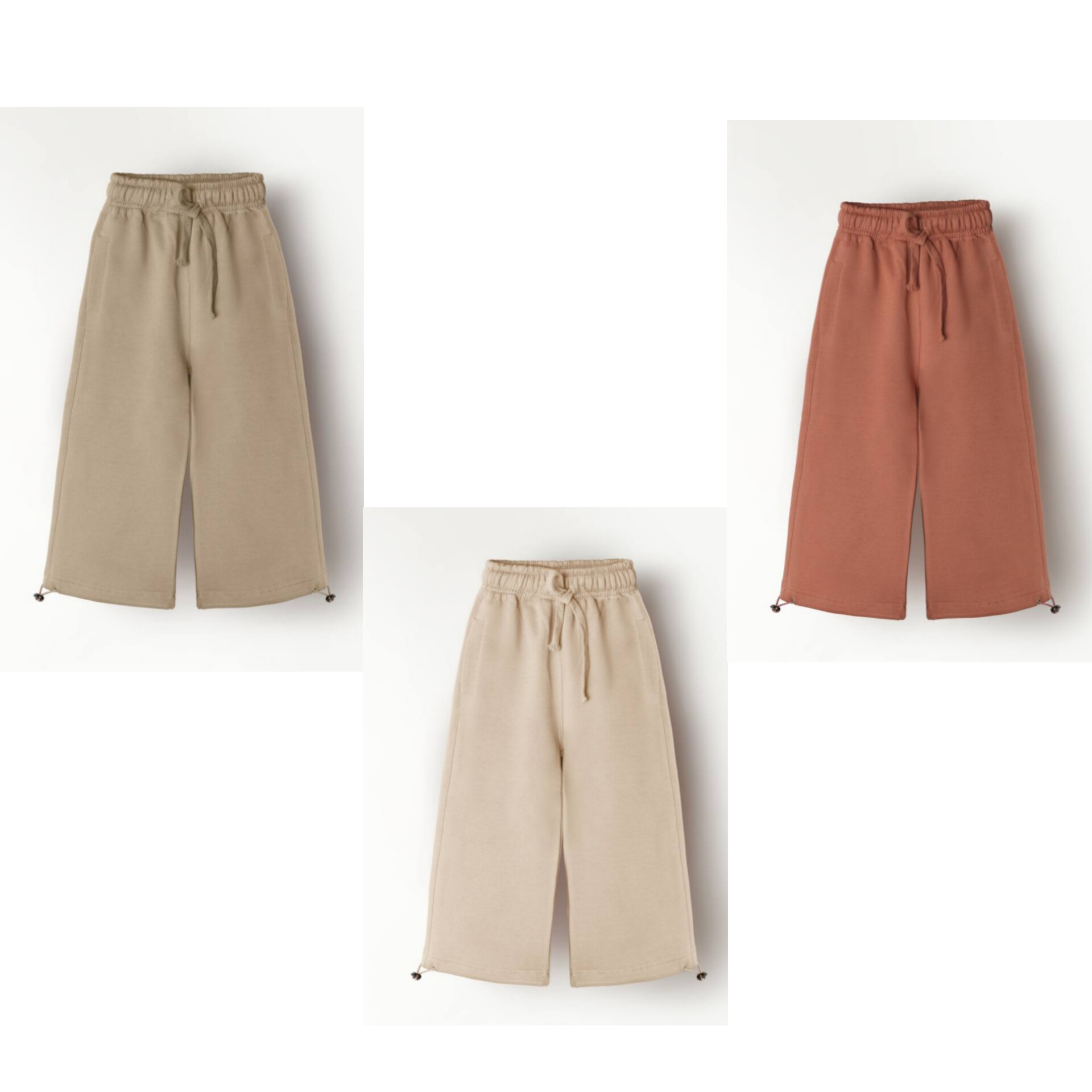 شلوار جاگر بگ داخل پنبه ای