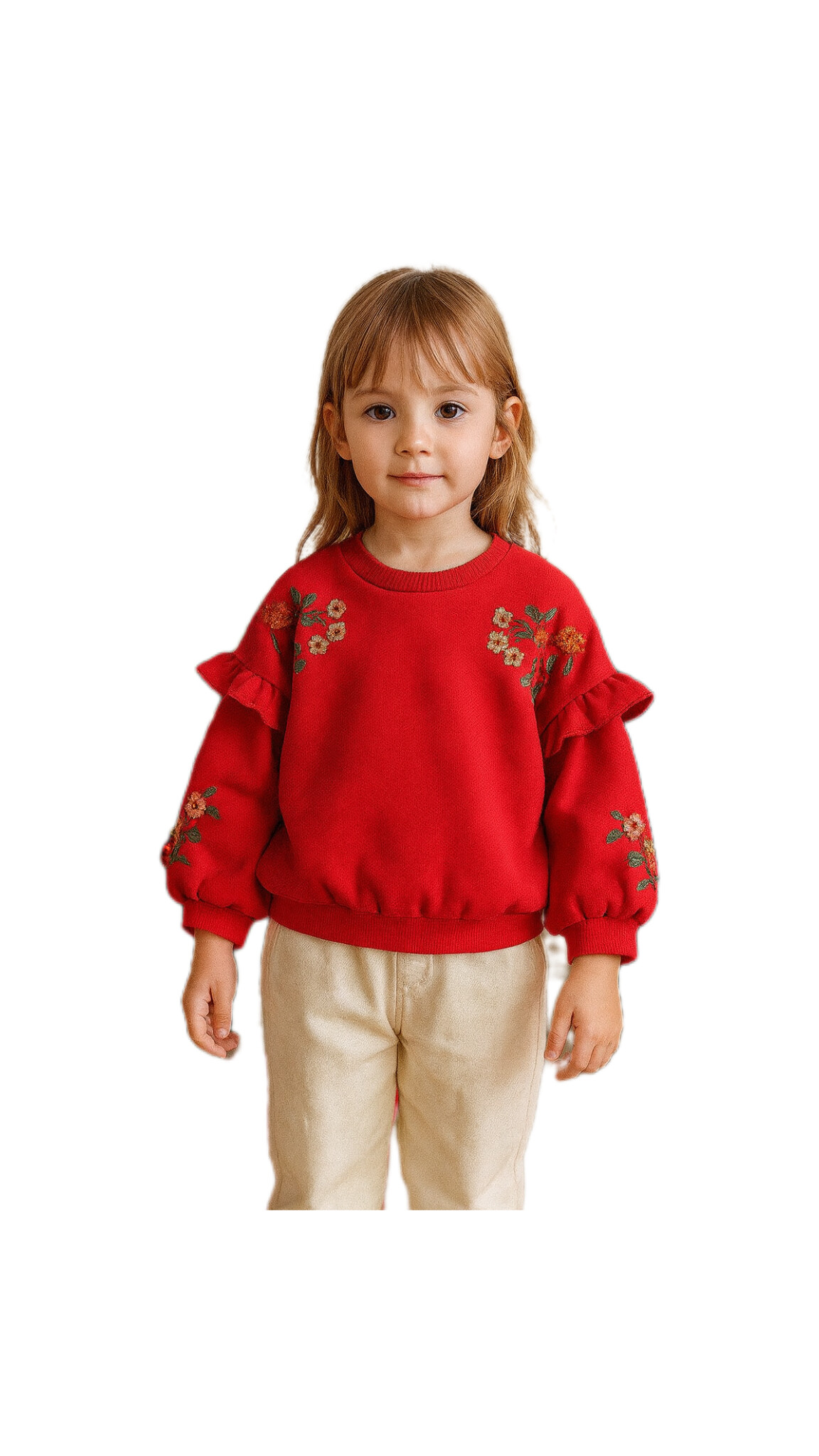 دورس دونخ تک گلدوزی آستین چین